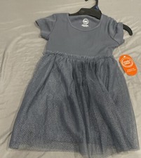Wonder Nation Girls Short Sleeve Tutu Dress Size XS 4-5