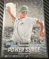 2021 Panini Prizm Draft Picks Power Surge #PS-CP Chase Petty Cincinnati Reds MLB