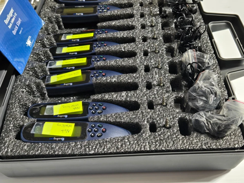 Wizcom Readingpen Classroom Set de 8 más estuche de transporte genuino Foto 2 de 4