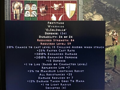 Diablo 2 Resurrected Fortitude NONLADDER PC
