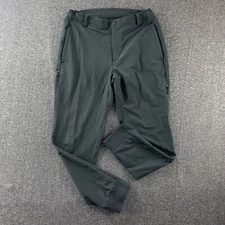 Mack Weldon Joggers Men Small Radius Flex Gray Performance Modern Stretch Tech