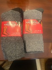 mens winter thermal socks, 2 pack
