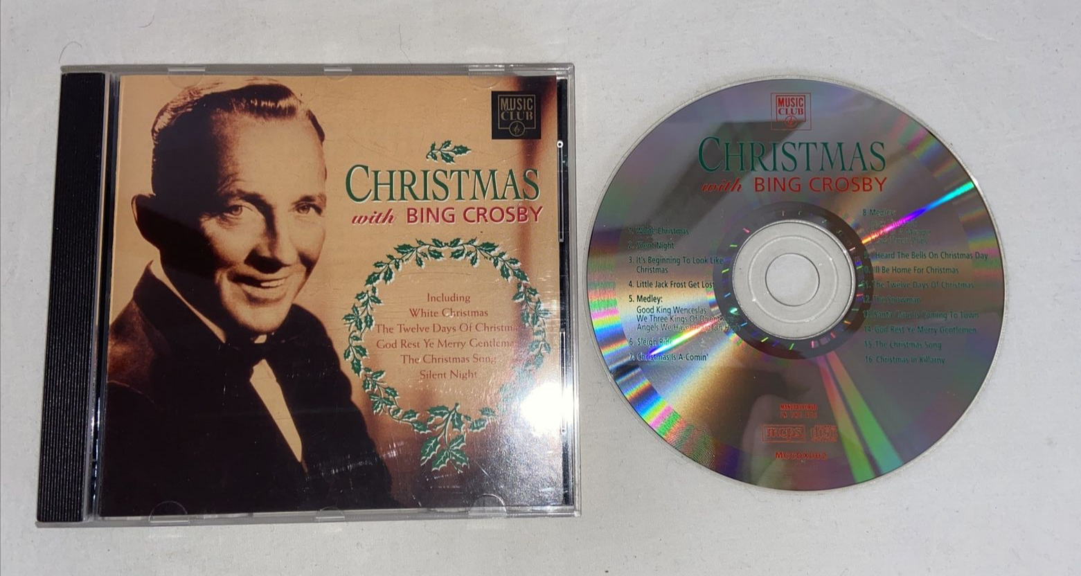 Bing Crosby - Christmas With Bing Crosby CD 1993 CD Near Mint MCCDX002