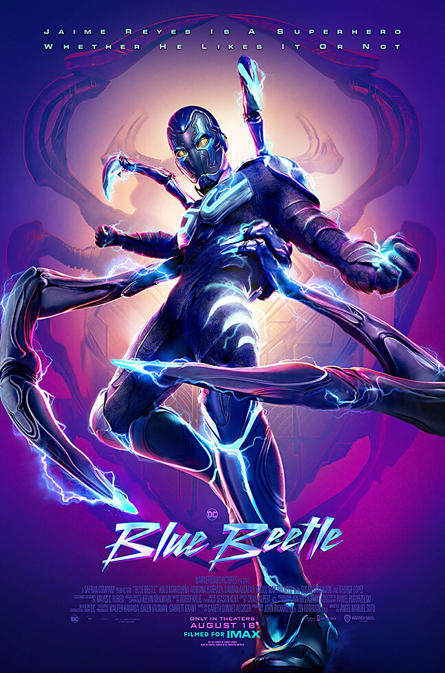DC Blue Beetle 2023 Premium Movie Poster MADE IN USA - CIN554 - Picture 1 of 6