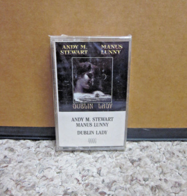 ANDY STEWART folk MANOS LUNNY Dublin Lady cassette tape Celtic NWT Silly Wizard 