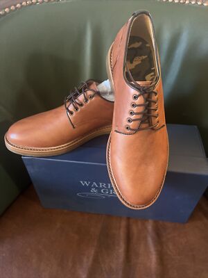 Warfield & Grand Cusic 155033 Tan Leather Mens Cognac Size 9 Shoes