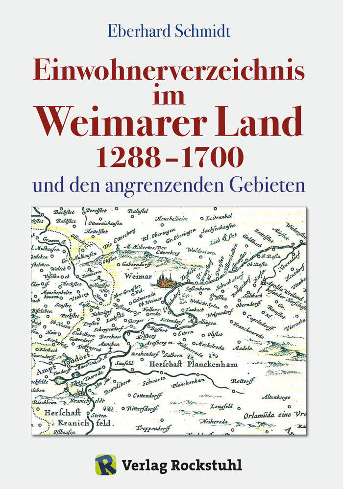 Thumbnail - Einwohnerverzeichnis Weimarer Land 1288-1700 Und Den Angrenzenden