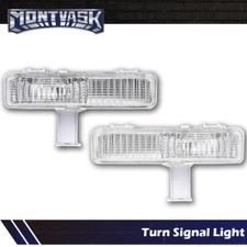 Fit For 1980-1990 Chevrolet Caprice Bumper Turn Signal Light Lens Leftright