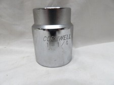 Cornwell 3/4" Drive 1-1/4" Chrome Socket T-5140 12 pt - Made in the USA