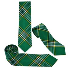 Men's Scottish Neck Ties For Kilt Various Clan Tartan Acrylic Wool Necktie