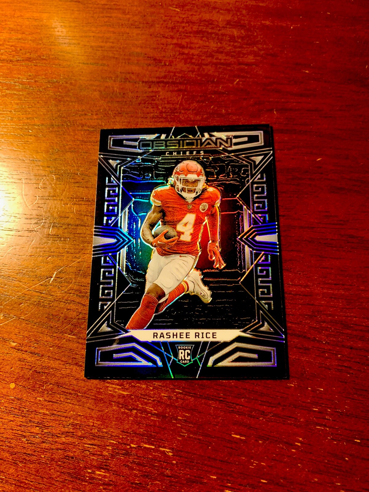 2023 Obsidian Rashee Rice Rookie Card RC #151 Chiefs Asia TMall Parallel