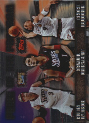 2006-07 Topps Pride of the Program #PP6 Iverson/Dalembert/Iggy NM-MT 