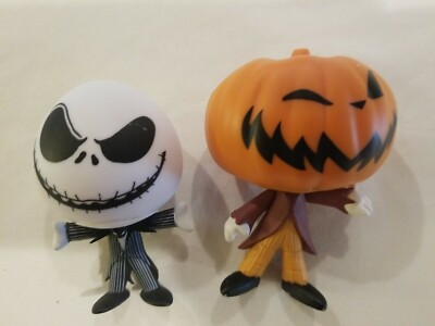 Funko Mystery Minis Nightmare Before Christmas The Pumpkin King & JACK SKELLINGT
