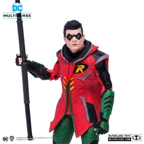 McFarlane Toys 7" DC MULTIVERSE Gotham Knights: Robin Tim Drake Action Figure - Picture 3 of 4
