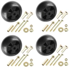 4 Deck Wheel Kit fits John Deere AM116299 AM133602 M111489 M84690