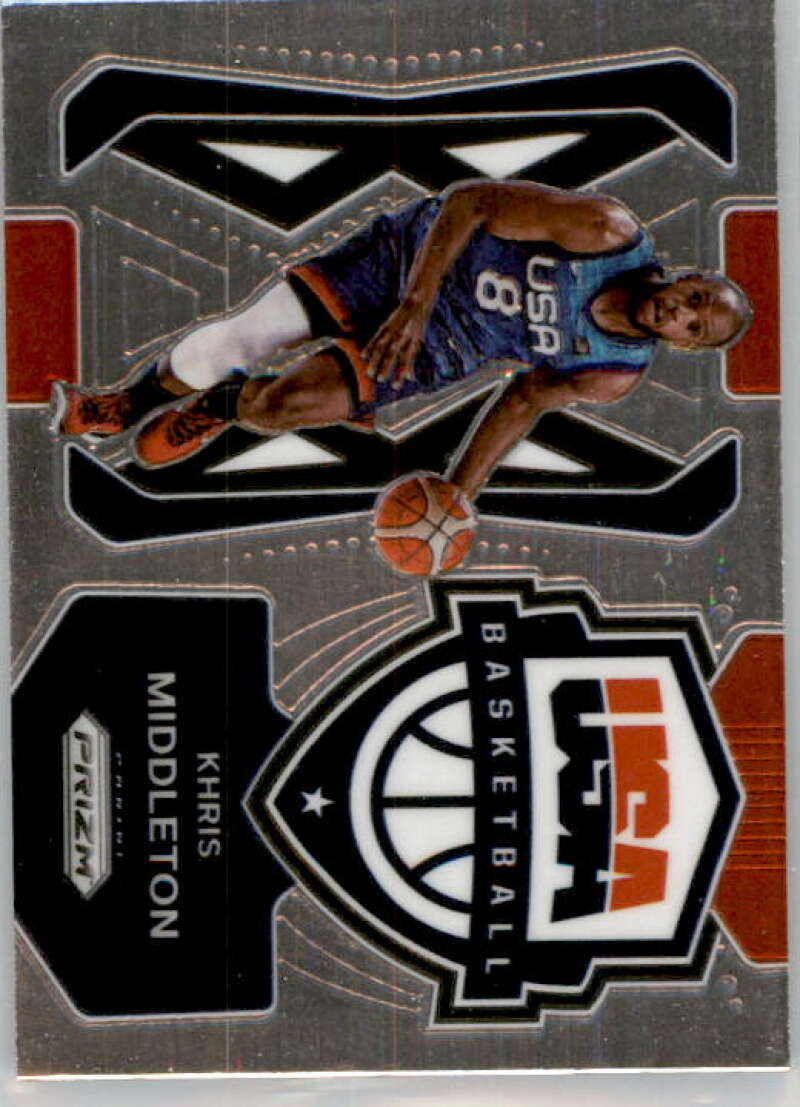 Khris Middleton 2021-22 Panini Prizm USA Basketball #5