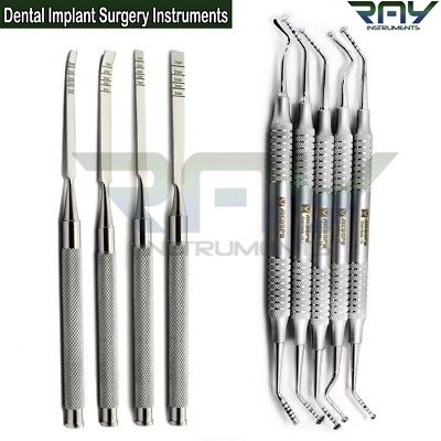 Dental Sinus Lift Mushroom Elevator Implant Bone Chisels Splitting Bone Graft
