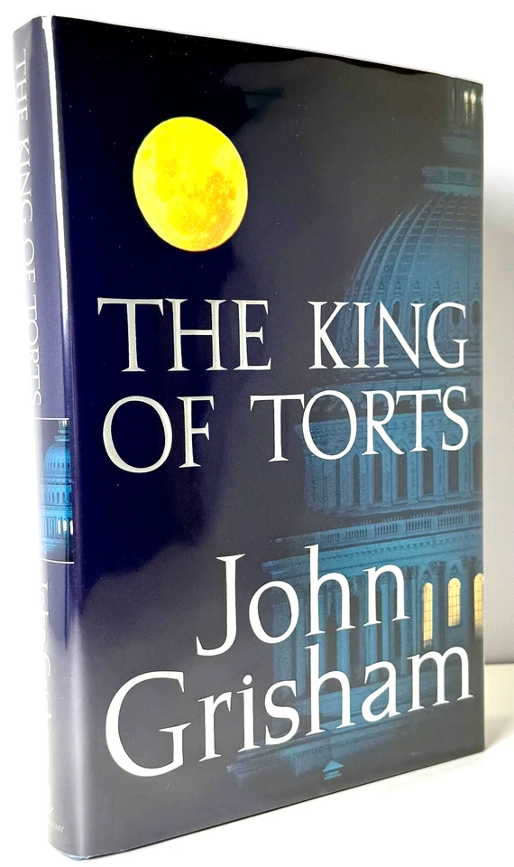 The King of Torts SIGNED by John Grisham 2003 HCDJ 1st print in Mylar, Near fine — 第 2/4 张图片