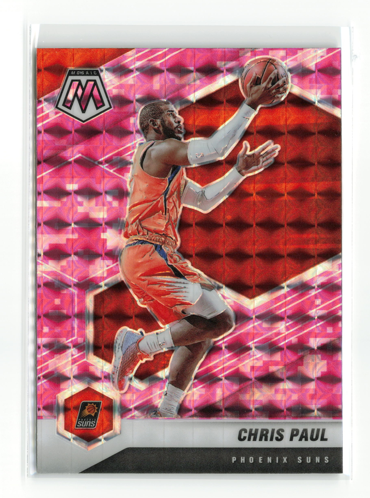 CHRIS PAUL #92 2020-21 PANINI MOSAIC SUNS PINK CAMO