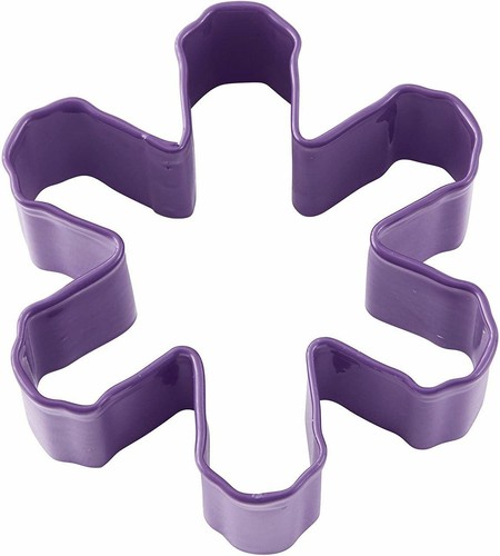 Christmas Snowflake Cookie Cutters 7 pc Set Metal Assortment Wilton - Picture 5 of 7