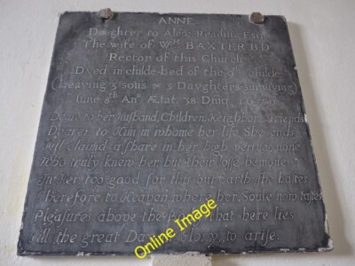 Foto 6x4 St Matthew, Rushall: Memorial (8) Rushall\/SU1255 c2014