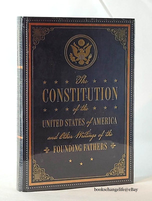 THE CONSTITUTION, FEDERALIST PAPERS, COMMON SENSE... Deluxe Hardcover NEW SEALED