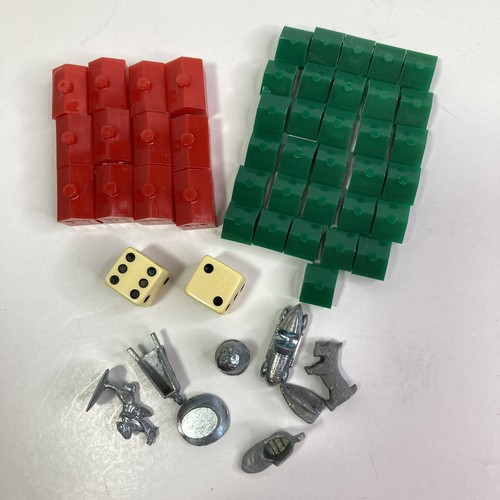 Juego Monopoly de colección fichas de metal casas hoteles y dados de Parker Bros - Imagen 2 de 9