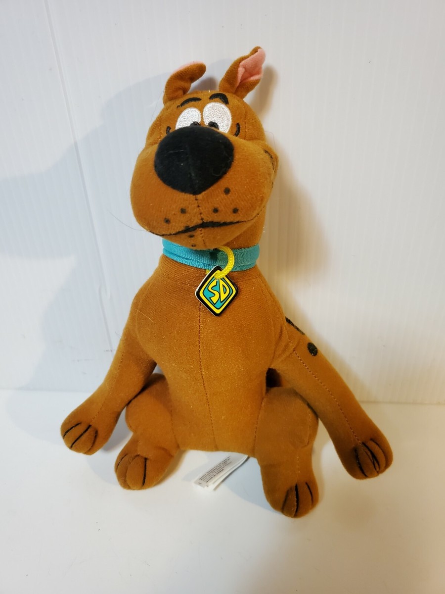 Vintage Scooby Doo Dog Plush Stuffed Animal Toy with Collar 9
