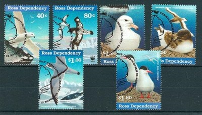 ROSS DEPENDENCY 1997 WWF ANTARCTIC BIRDS SET 6 VFU (ID:97/RD95) | eBay