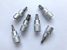 TORX BIT SOCKET  - 3/8 Drive - TRADE QUALITY - CHOOSE SIZE