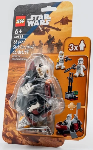 40558 LEGO Star Wars Clone Trooper Command Station SEALED *66 peices*retired*