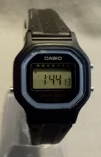 Vintage Casio Digital Watch Women Black 526 LA-11W