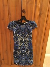 Alice + Olivia EMBROIDERED LACE Dress Floral Sz 2 #1