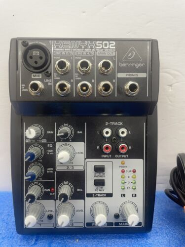 Behringer XENYX 502 Premium Analog 5-Channel Mixer - Picture 2 of 4
