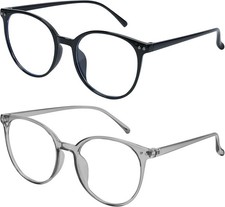 Aomig Blue Light Blocking Glasses Set Blaulichtfilter Brille mit Zubeh&ouml;r Gaming
