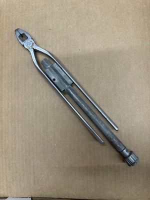 Vintage Milbar Safety Twist Aviation Wire Twister Cutter  USA MISSING PIN
