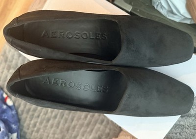 Aerosoles Women's Midnight Heeled Pump Heels Dress Shoes Black Size 8 