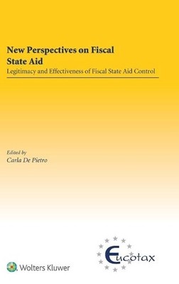Carla De Pietro New Perspectives on Fiscal State Aid (Gebundene Ausgabe)