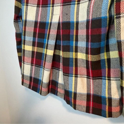 Flying Tomato Multicolor Plaid Pea Coat - Picture 5 of 7