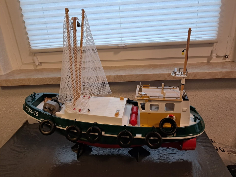 CARSON 500108031 Fischkutter Cux-15 | 2.4GHz | RC Schiff Komplett, OVP vorhanden - Bild 2 von 4