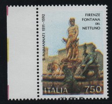 Fontana del Nettuno varietà colori fuori registro