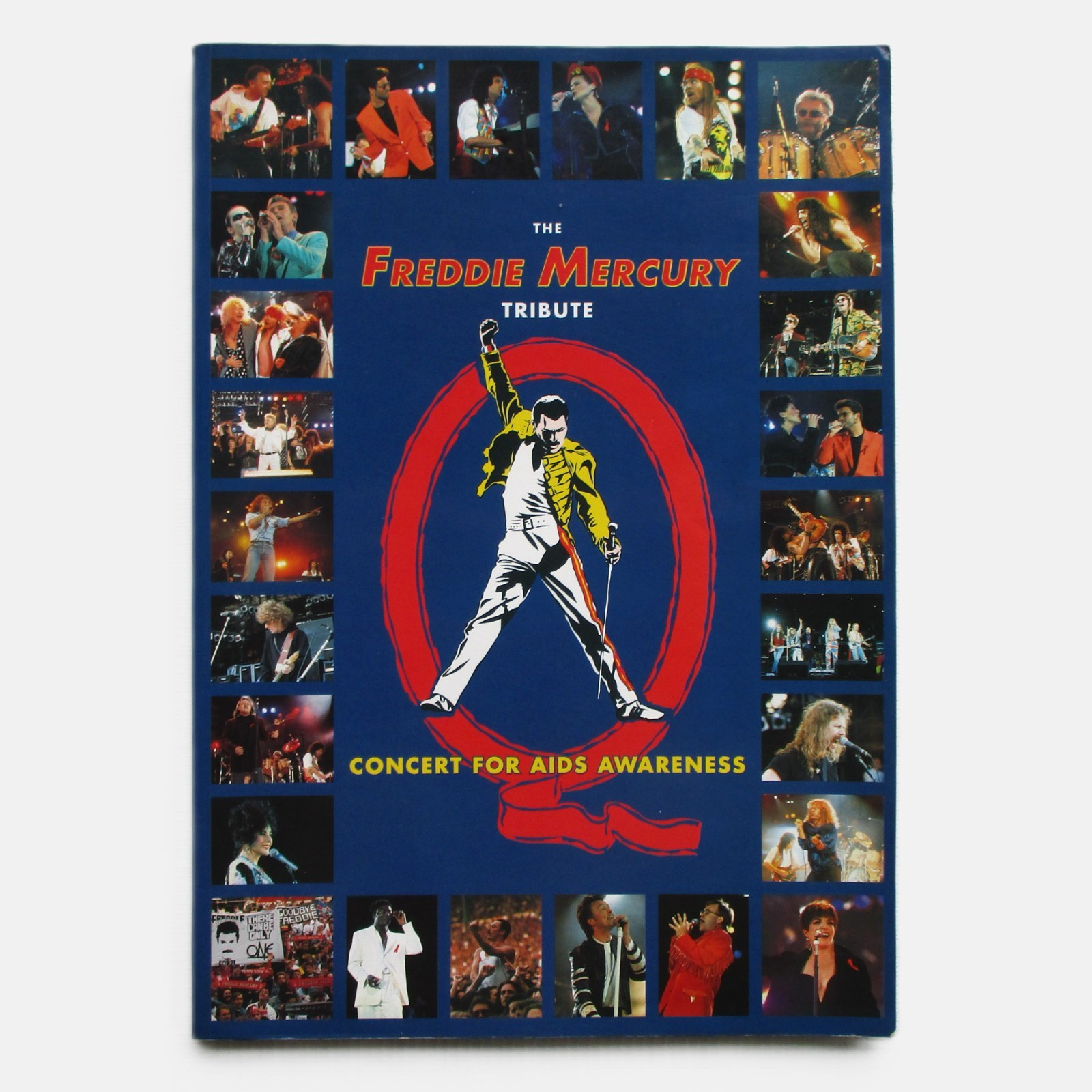 Queen Freddie Mercury Tribute Concert 96-Page Photo Book (1993) - EX