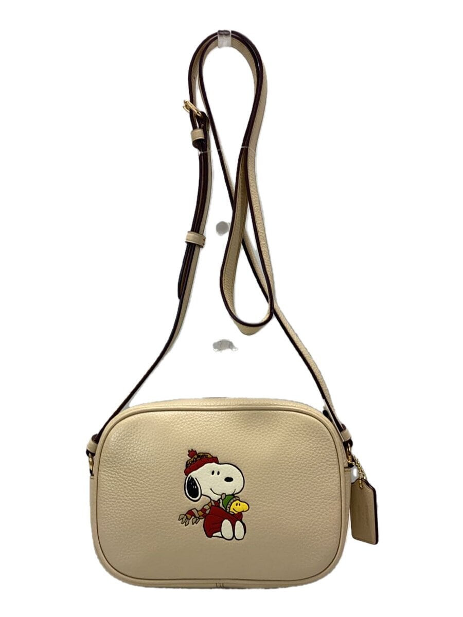COACH X Peanuts Mini Jamie Camera Bag with Snoopy Cuddle Motif Style CF249