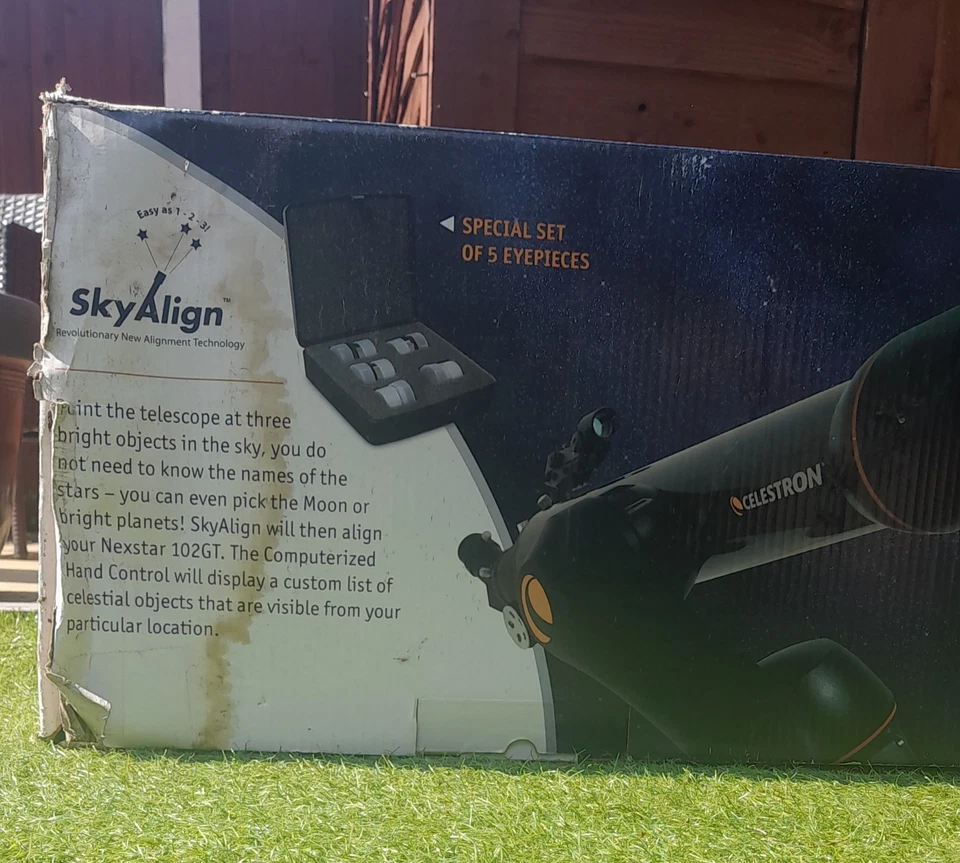 Celestron Nexstar 102GT Computerised Telescope New In Box See Description - Image 3 of 4