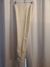 New Talbots Portland Pant Cream Ivory Size 14 MSRP 109 Versatile 28" Inseam