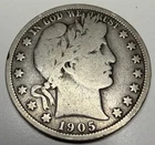 1905 Barber Half Dollar E52