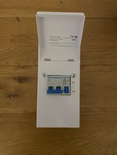 CHINT NX3-3 metal garage consumer unit 100A main switch & Type C 40A MCB - New
