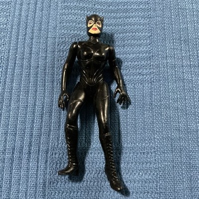 1992 Batman Returns Movie Catwoman Action Figure Michelle Pfieffer Kenner 5 