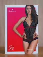 Obsessive Rossita Teddy Body Spitzen-Body Unterwäsche Dessous Gr. S/M