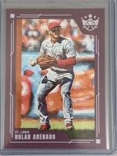 2022 Panini Diamond Kings - Nolan Arenado #59 Plum Frame